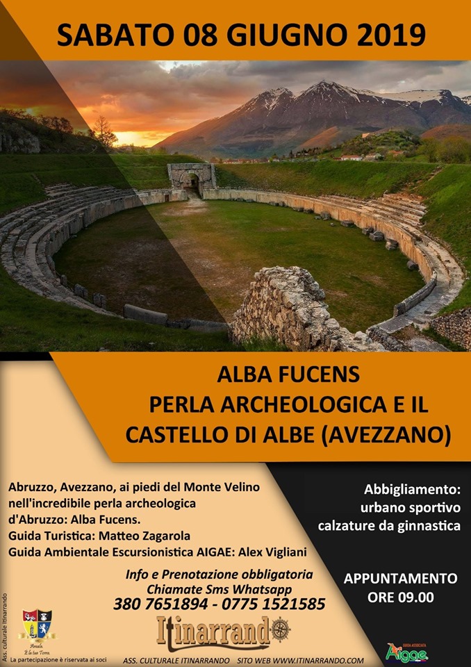 Escursione presso l'area archeologica di Alba Fucens ad al Castello di Albe